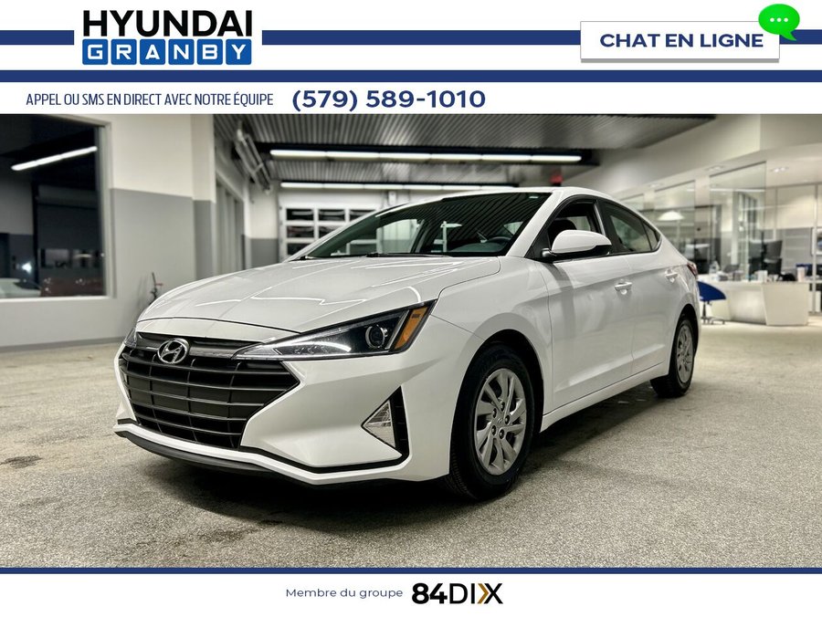 Hyundai Elantra Essential 2020 Blanc