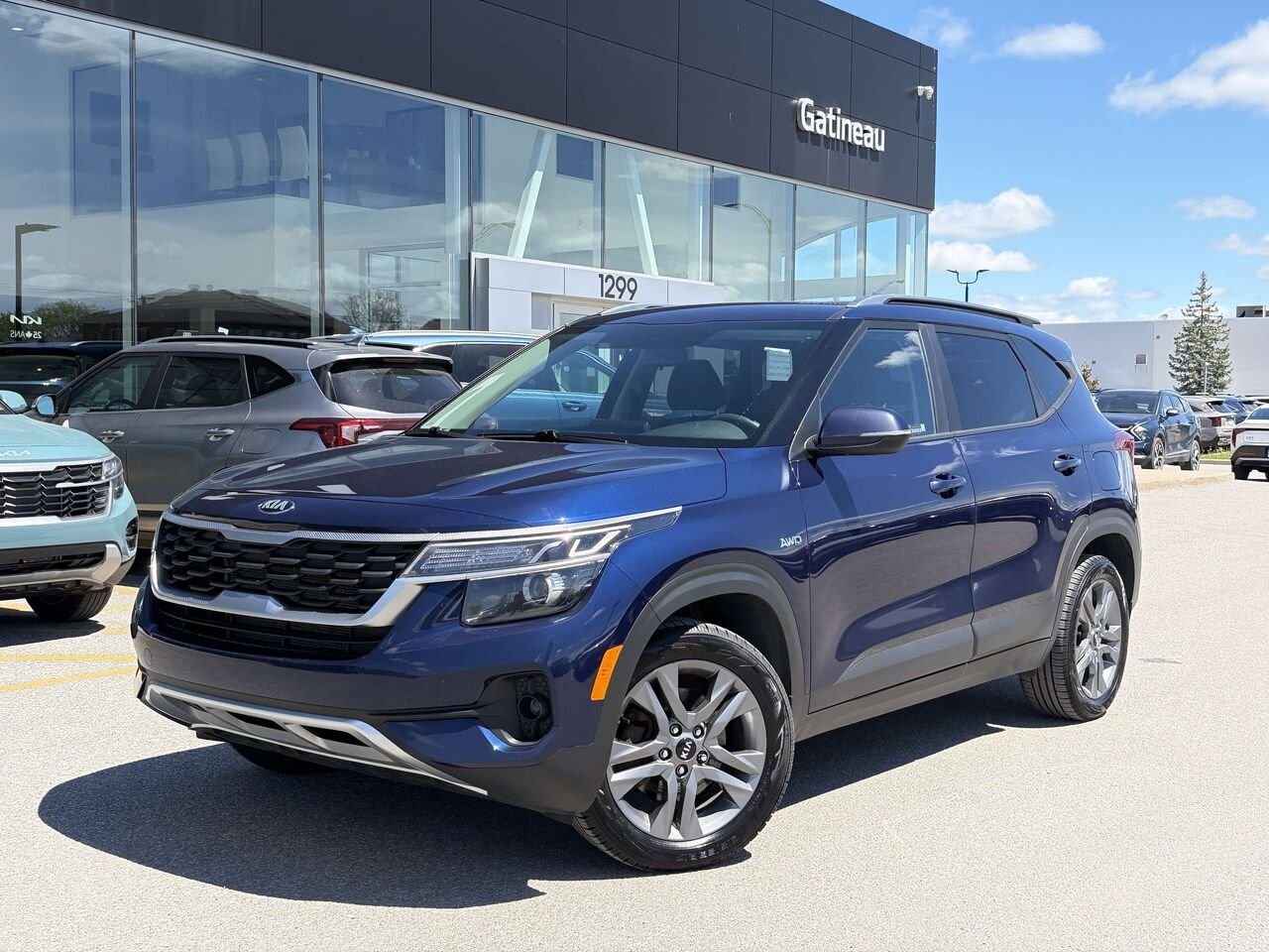 2021 Kia Seltos Blue Gatineau - photo #8