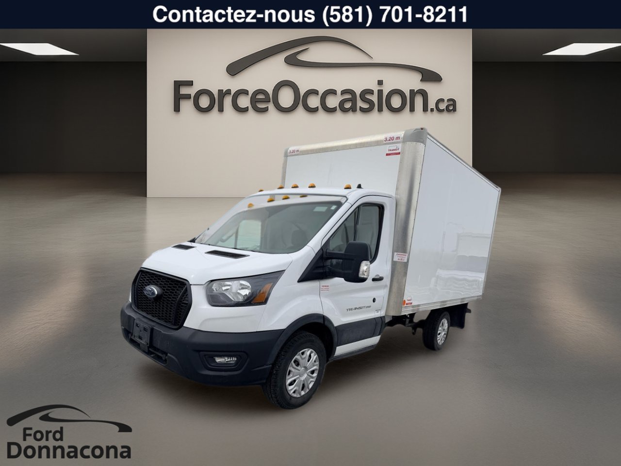 Ford Transit Cutaway 2024 Blanc  - photo #0