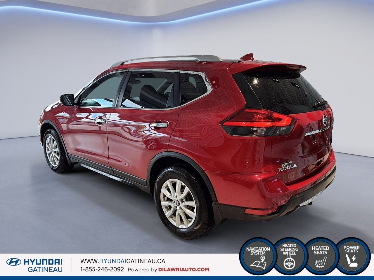 Nissan Rogue 2017 Rouge Gatineau - photo #3