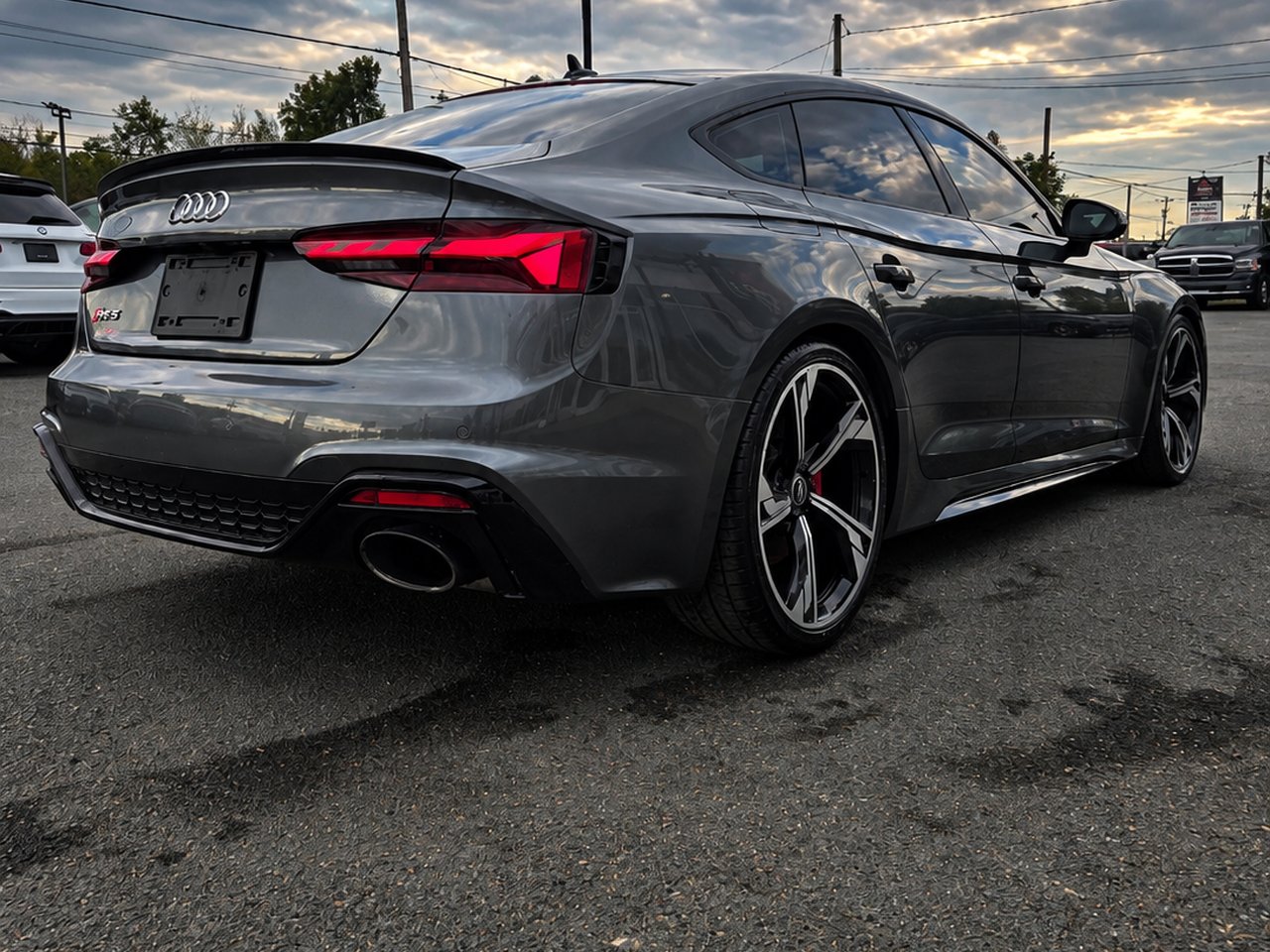 Audi RS 5 Sportback 2022 Gris Granby - photo #6