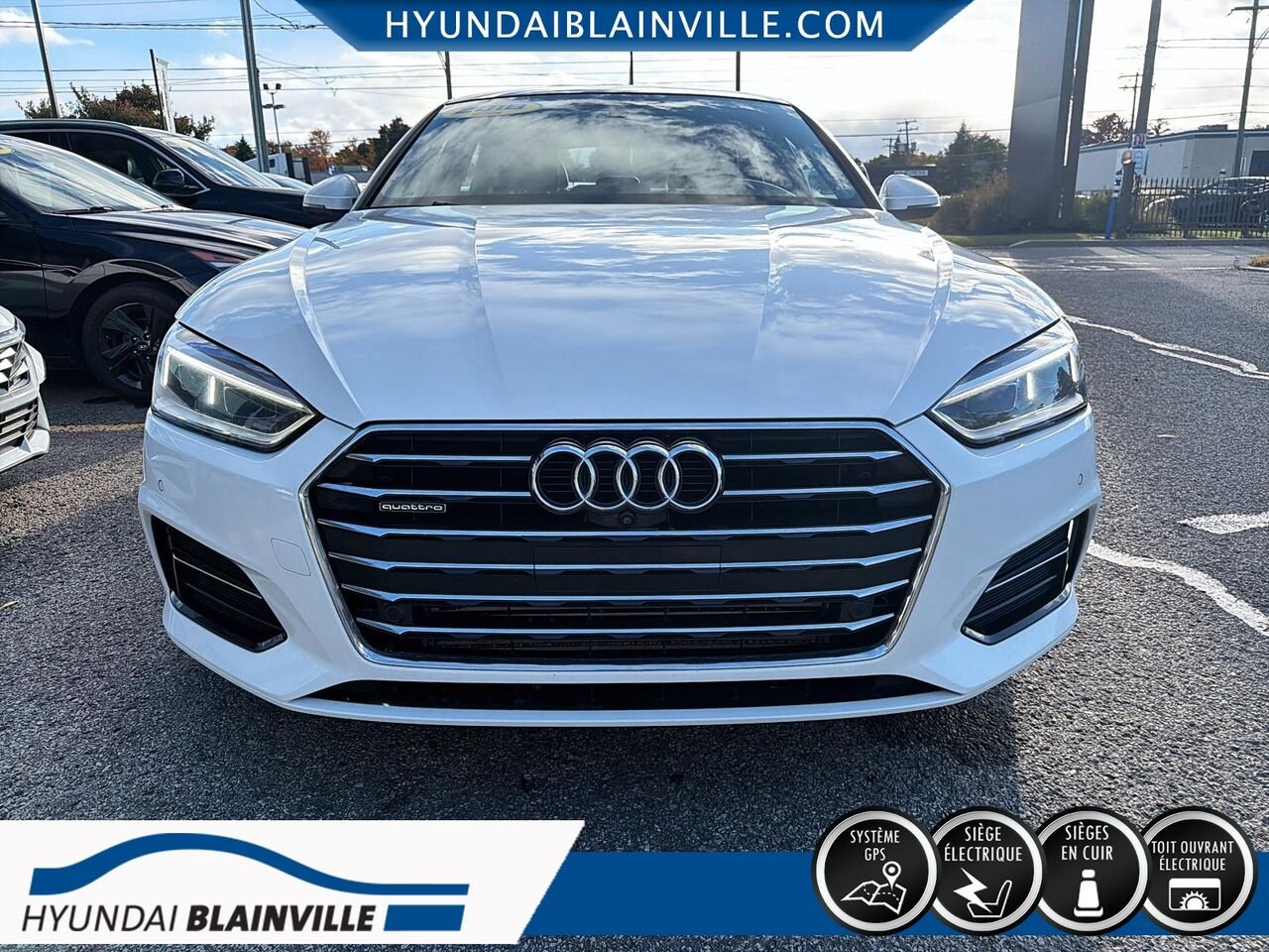 Audi A5 Sportback 2018 Blanc Blainville - photo #1