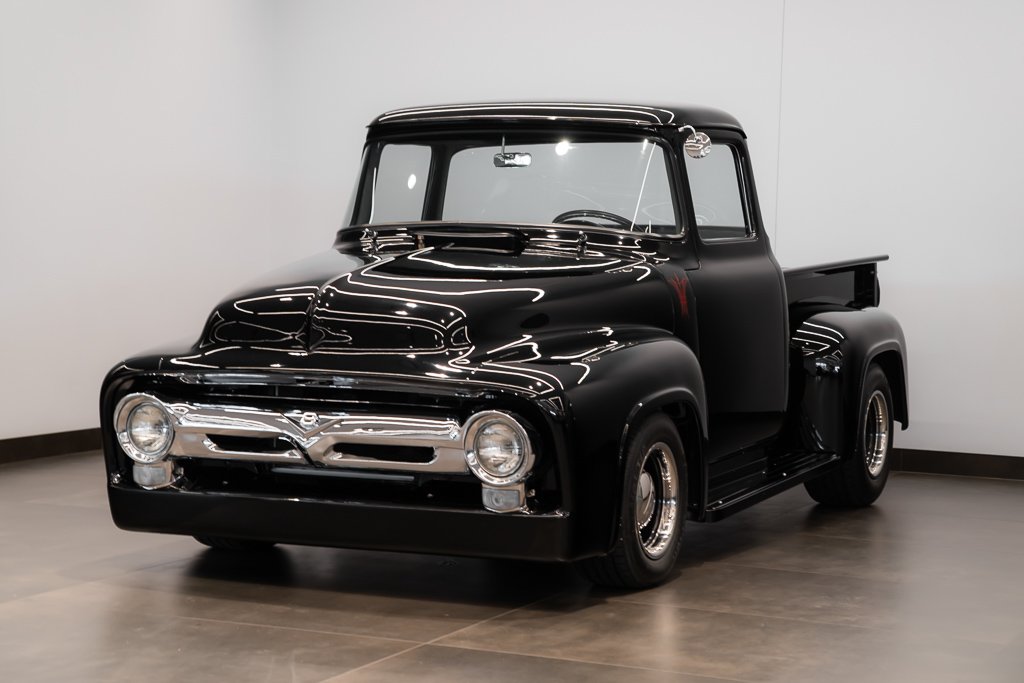 1956 Ford F100 Black Saint-Eustache - photo #0