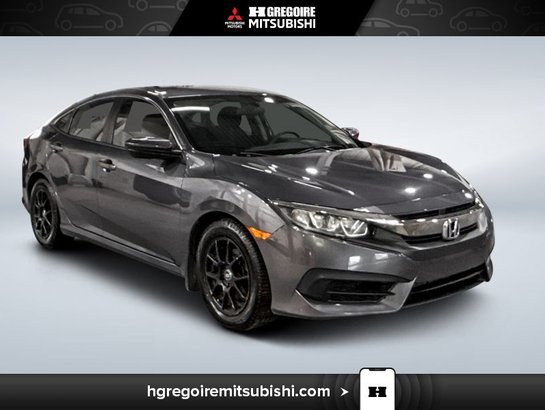 2016 Honda Civic LX * Manuel * Caméra * Bluetooth Grey