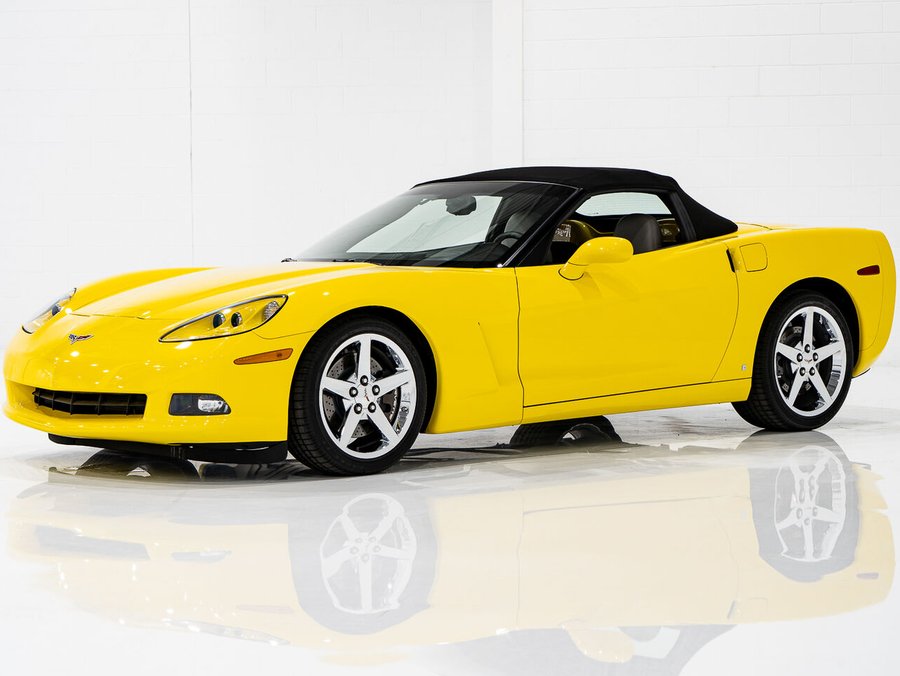 Chevrolet Corvette 2008 2008 Jaune