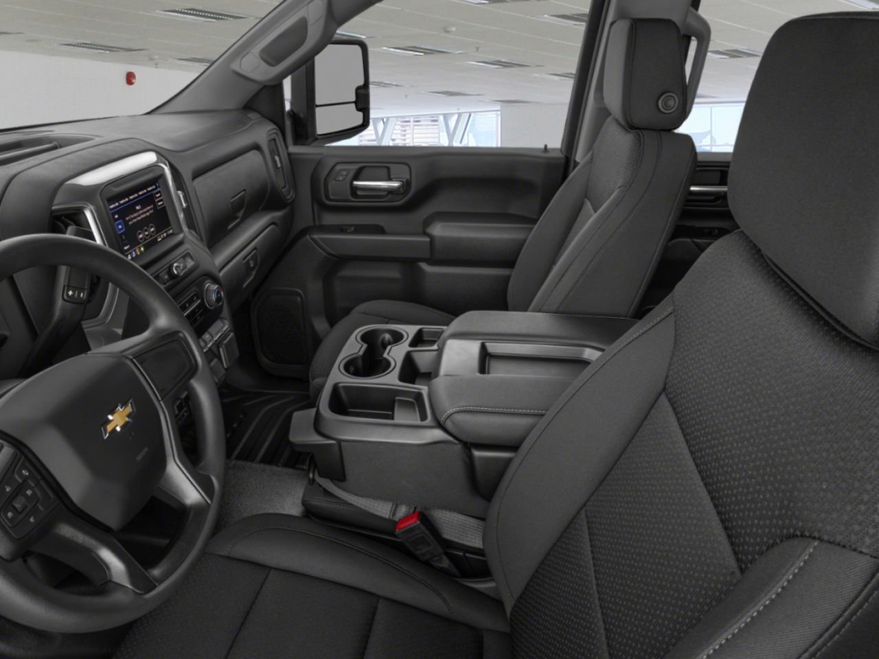 CHEVROLET Silverado 2500HD K2500 HD SILVERADO DOUBLE CAB WT STD/BOX DURAMAX (1WT) 2026 Blanc sommet Chibougamau - photo #10
