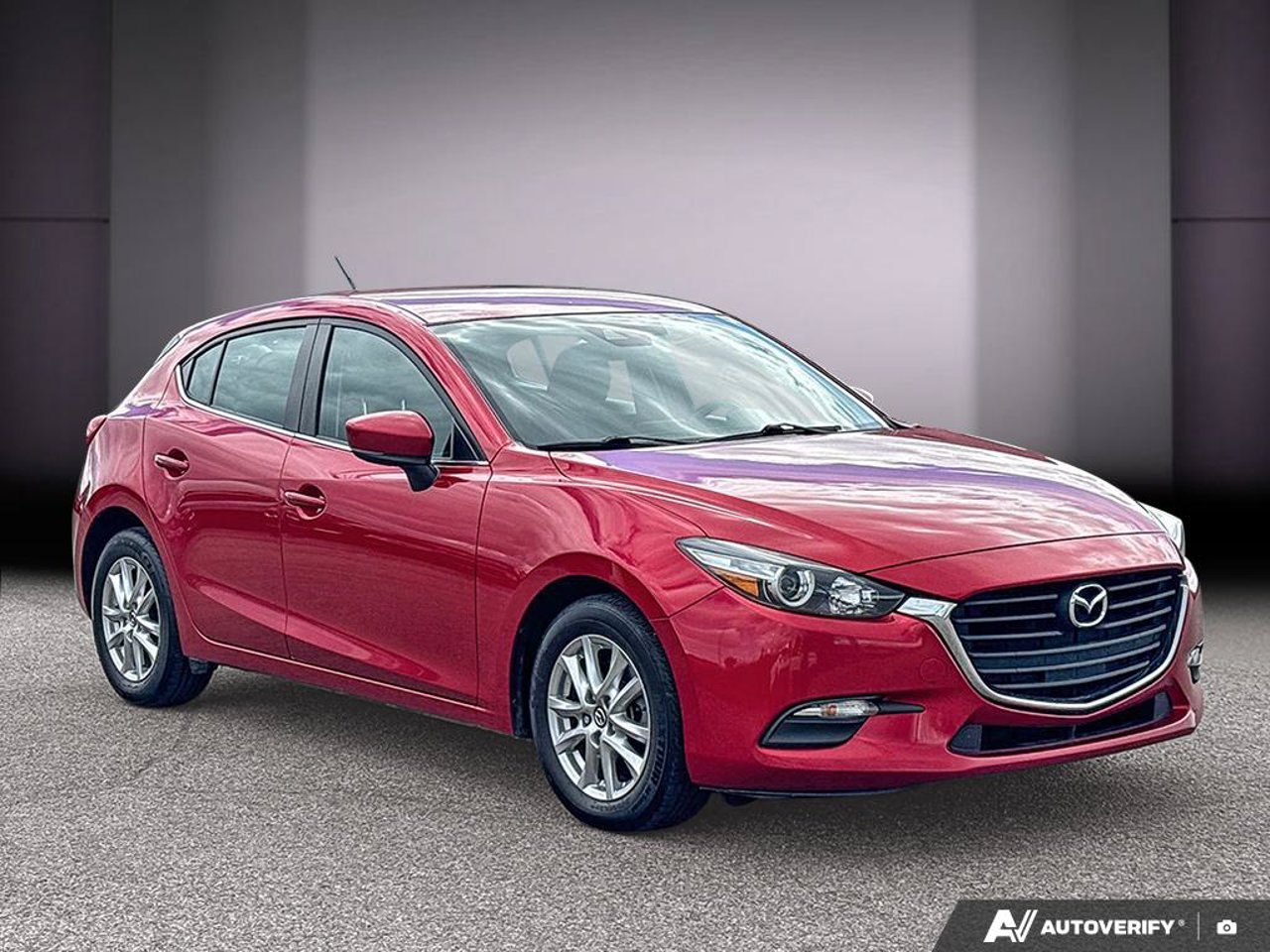 2018 Mazda Mazda3 Sport 3MZBN1L76JM254638 Red Mirabel - photo #6
