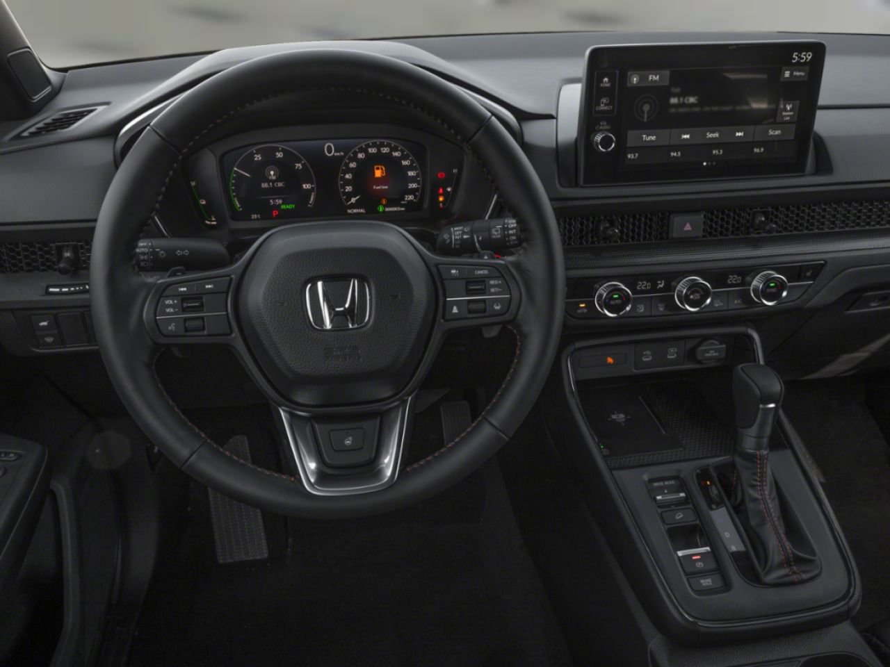 2026 Honda CR-V hybride EX-L Traction Intégrale Blue Gatineau - photo #3