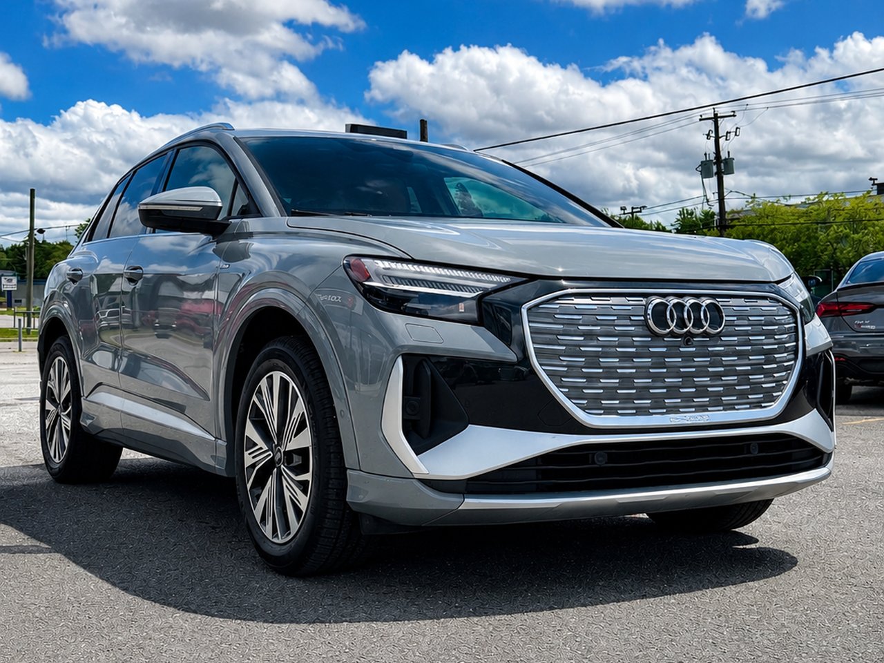 2023 Audi Q4 e-tron Grey Granby - photo #8