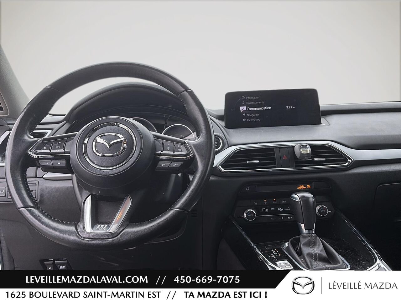2022 Mazda CX-9 GS LUXE TI White Laval - photo #12