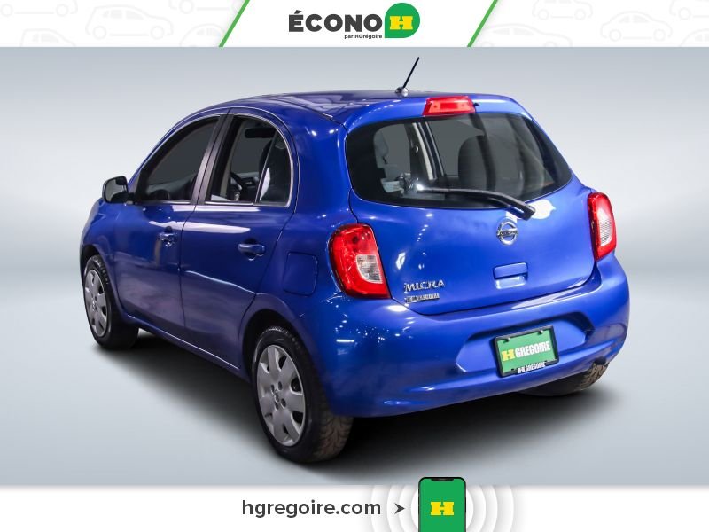 Nissan MICRA 2018 Bleu Laval - photo #4