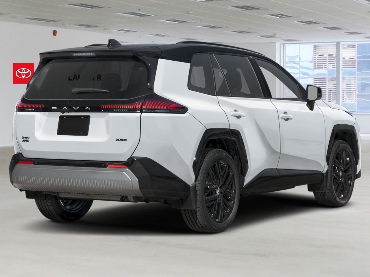 Toyota RAV4 2026 Frisson glacé nacré avec toit noir Mont-Laurier - photo #2