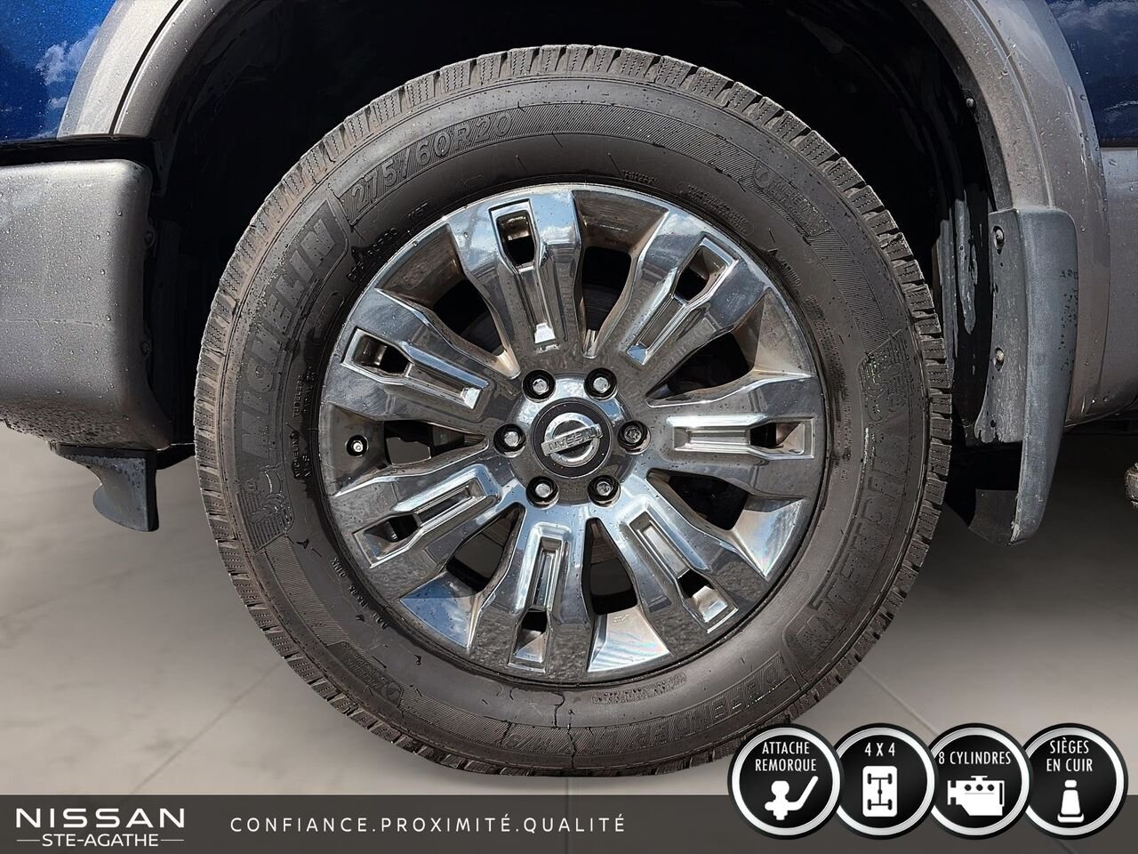 2018 Nissan Titan Blue Sainte-Agathe-des-Monts - photo #6