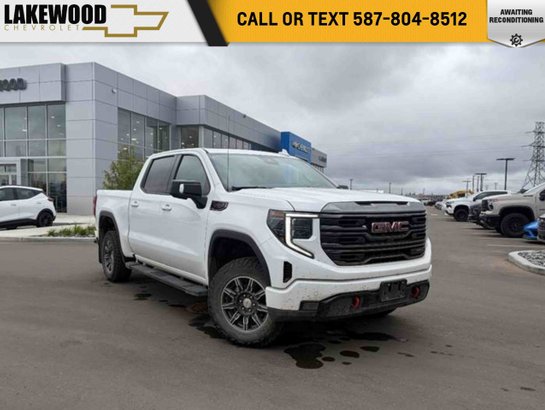 2024 GMC Sierra 1500 AT4 6.2L | Power Sunroof White