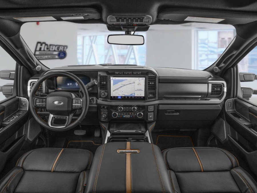 Ford Super Duty F-250 SRW Platinum cabine 6 places 4RM caisse de 6,75 pi 2027 Noir agate métallisé