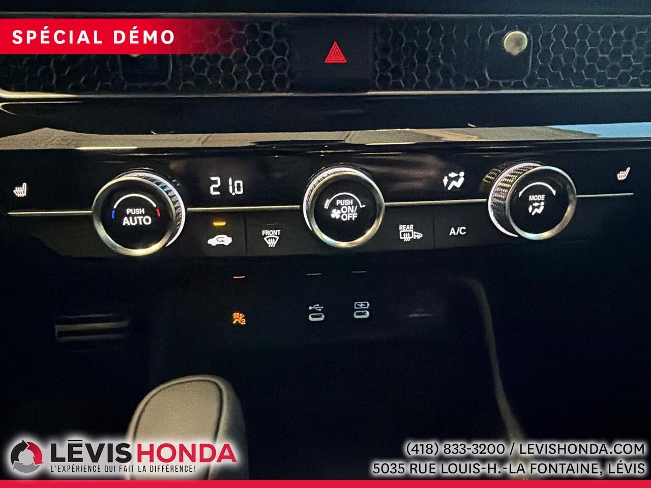 2025 Honda Civic Hatchback Sport CVT Solar Reflection Silver Metallic Lévis - photo #20