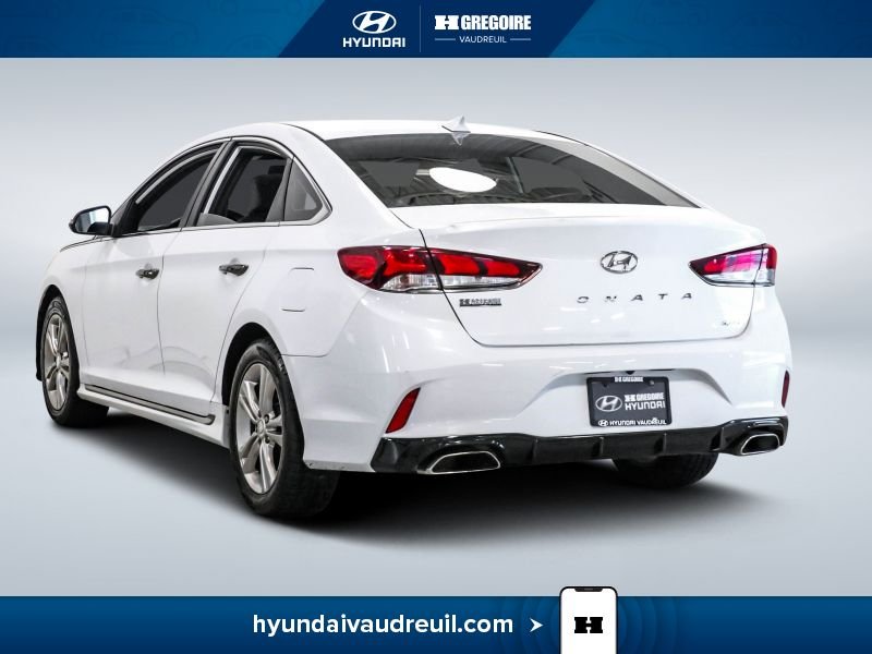Hyundai Sonata 2018 Blanc Blainville - photo #7