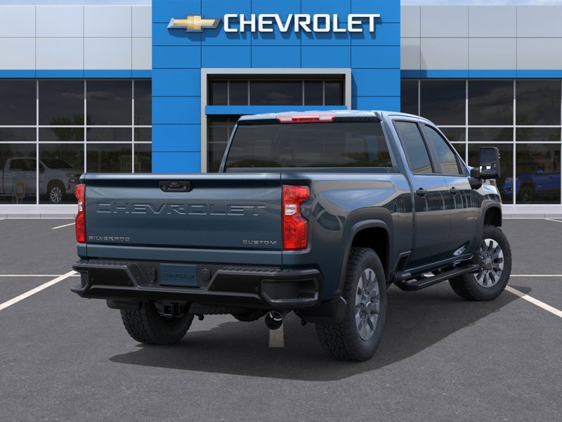 CHEVROLET Silverado 2500HD Custom cabine multiplace 4RM 159 po 2026 BLEU RIVERAIN METALLISE Gatineau - photo #3
