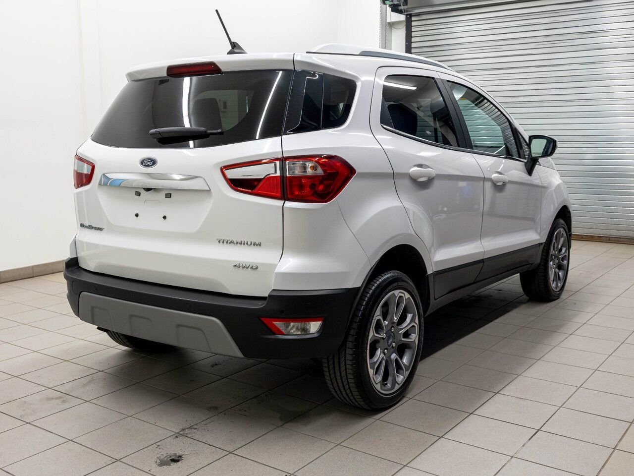 Ford EcoSport TITANIUM AWD *TOIT* NAV CUIR SIÈGES CHAUFF B&O 2020 Blanc Saint-Jérôme - photo #9