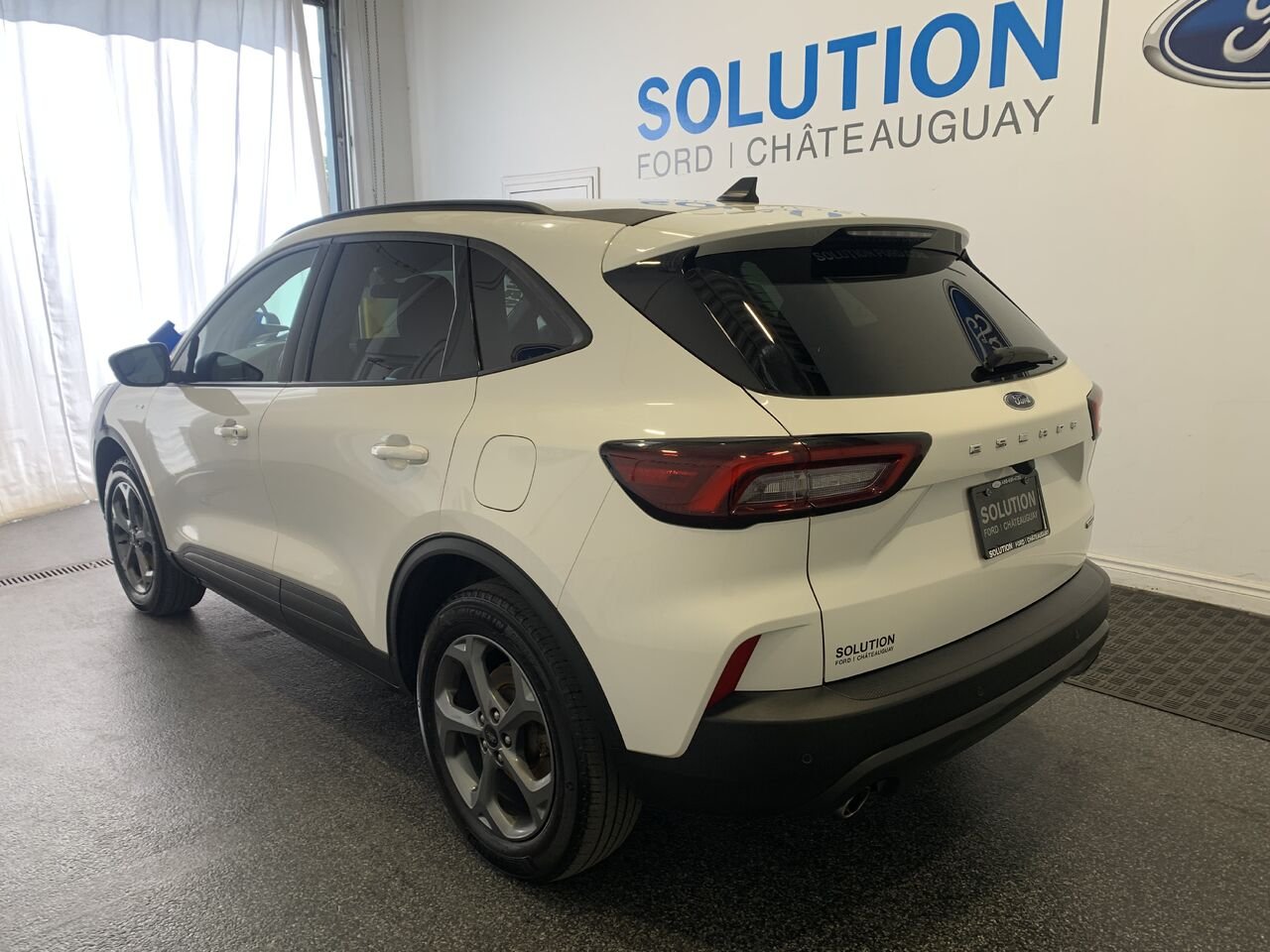 2025 Ford Escape ST-LINE HYBRIDE AWD White Châteauguay - photo #8