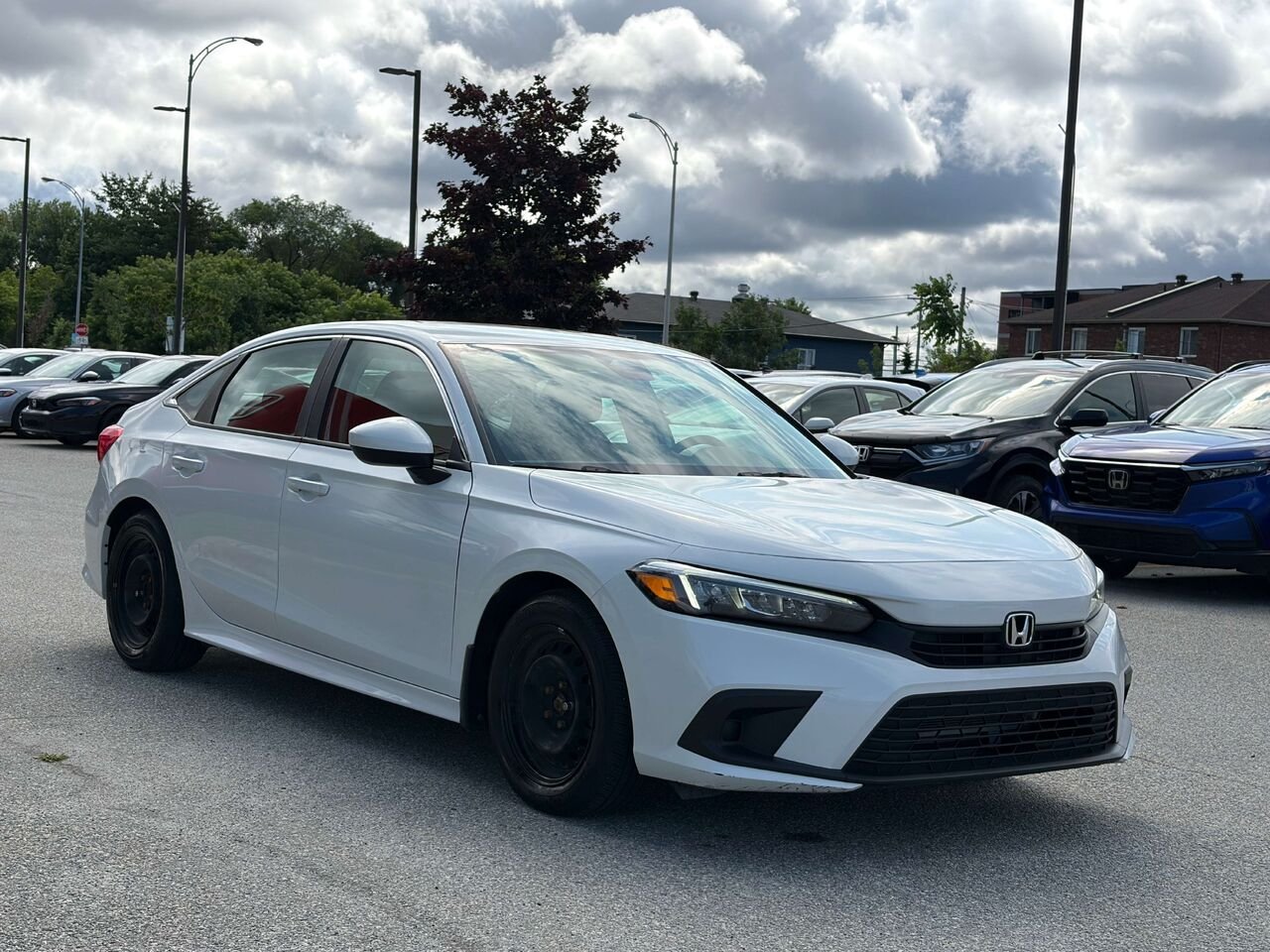 Honda Civic LX 2022 Blanc Gatineau - photo #6