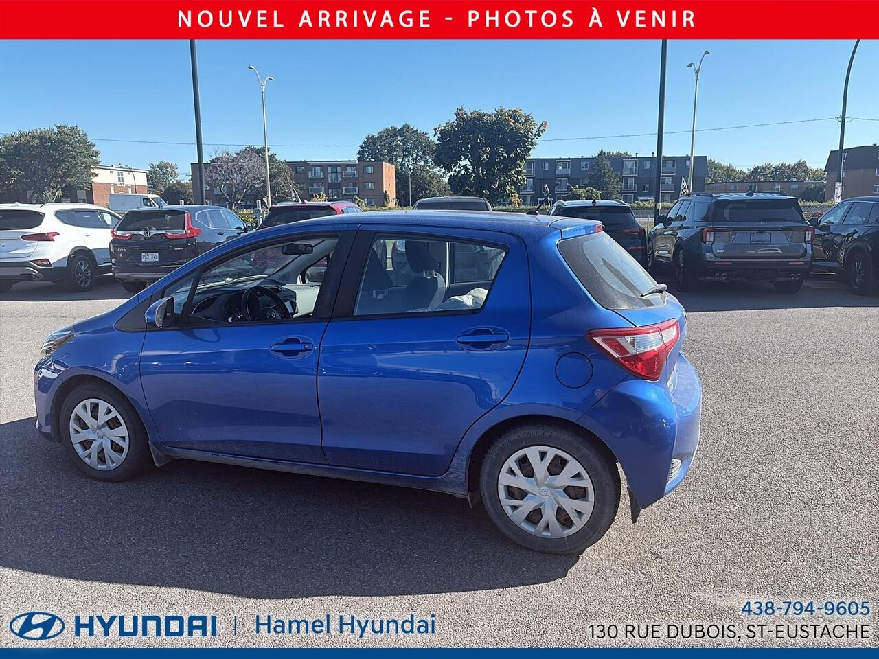 Toyota Yaris Hatchback 2019 Bleu Saint-Eustache - photo #3