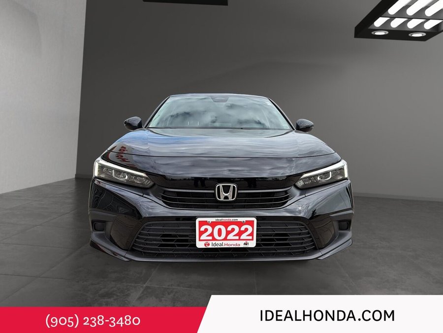 2022 Honda Civic Sedan EX CVT Black