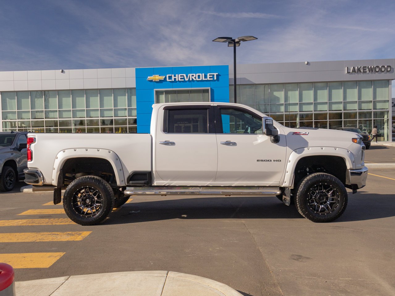 2020 Chevrolet Silverado 2500HD 4WD Crew Cab 159 LTZ White Sherwood Park - photo #11