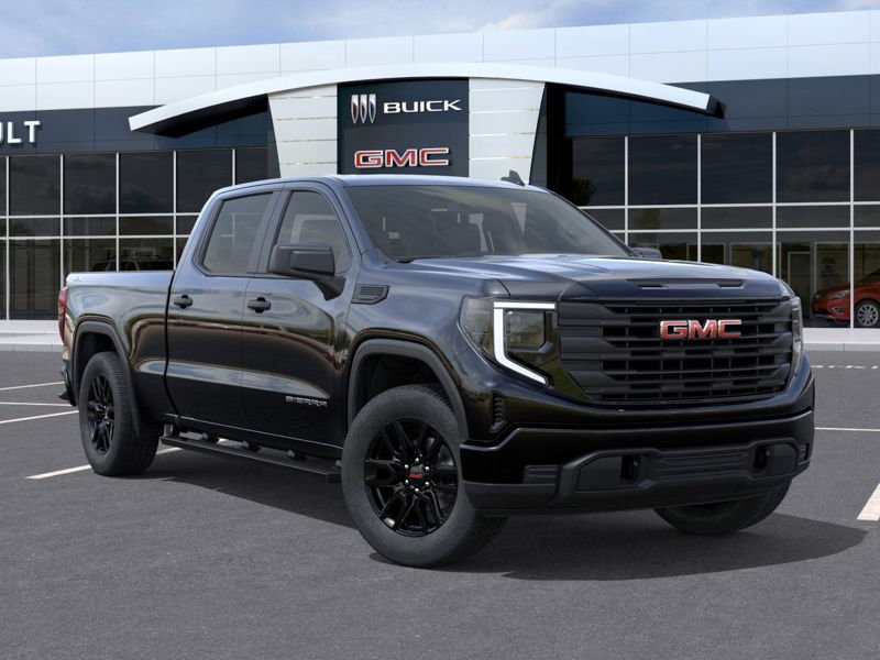 GMC SIERRA 1500 Pro cabine multiplace 4RM 157 po 2026 Noir Sherbrooke - photo #6