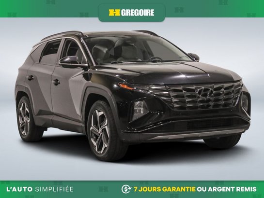 2023 Hyundai Tucson Ultimate AWD AUTO AC CUIR TOIT NAV MAGS CAM RECUL Black
