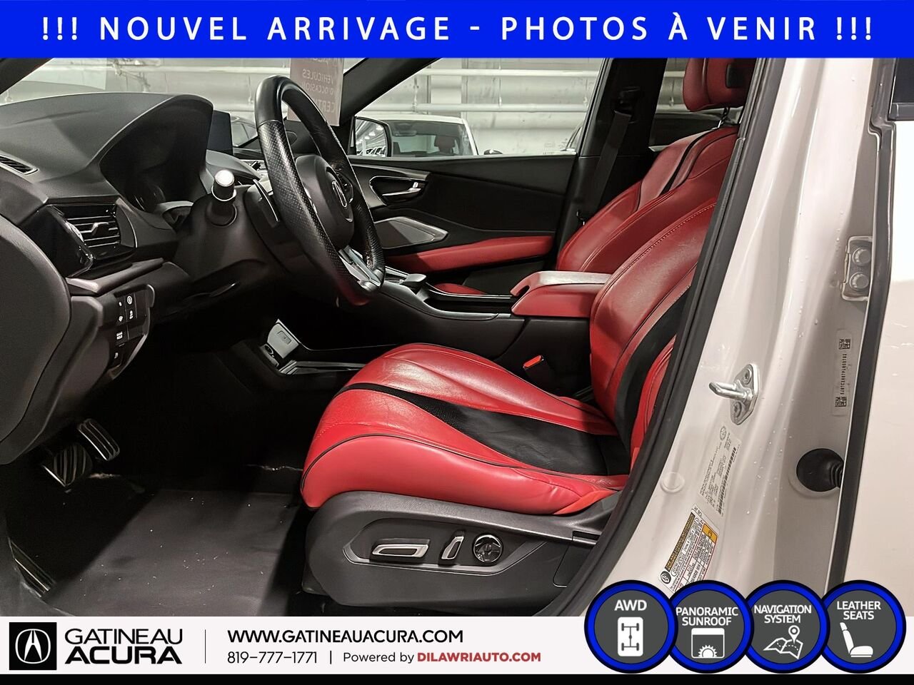 2023 Acura RDX A-Spec SH-AWD White Ottawa & Gatineau - photo #9