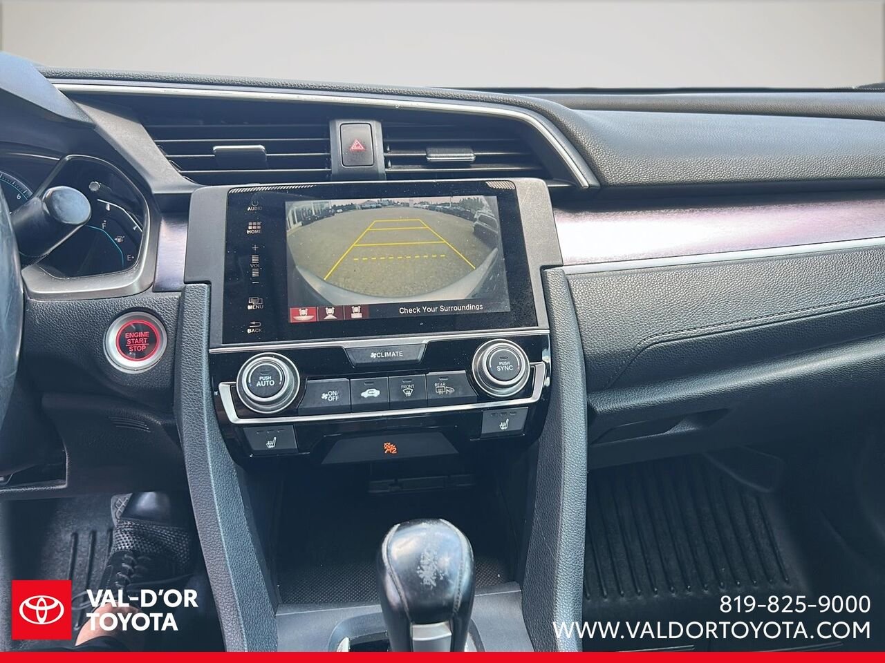 Honda Civic Berline EX-T 4 portes CVT 2016 Argent Val-d'Or - photo #13