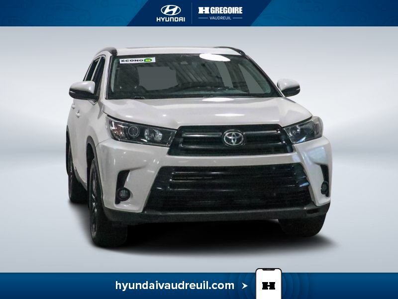 Toyota Highlander XLE AWD CUIR TOIT OUVRANT 2019 Blanc