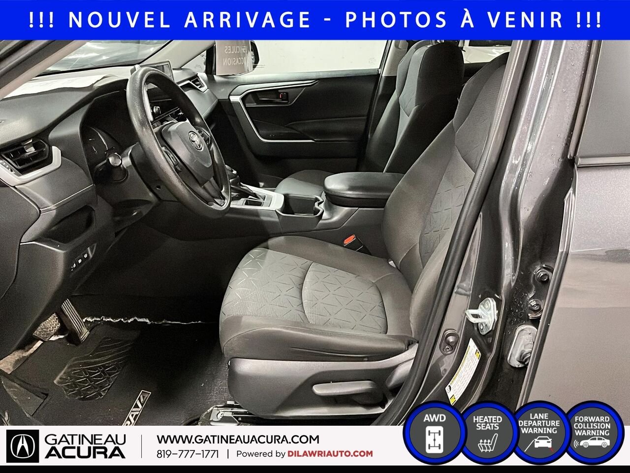 Toyota RAV4 LE AWD 2023 Gris Gatineau - photo #9