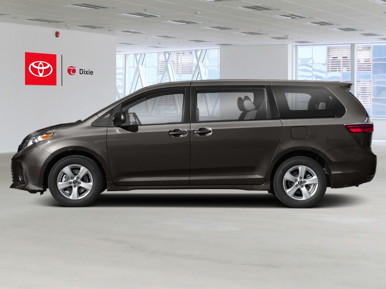 2019 Toyota Sienna LE FWD / HEATED SEATS / TOYOTA SAFETY SENSE / BACK UP CAMERA Grey Mississauga - photo #2
