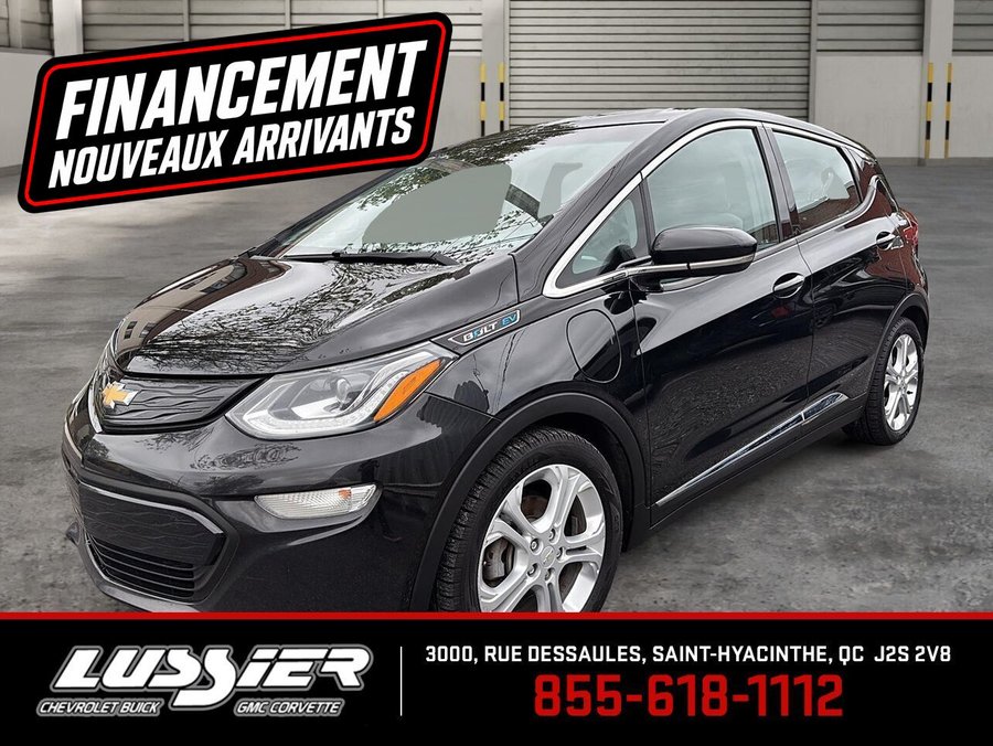 CHEVROLET BOLT EV LT 2020 Noir