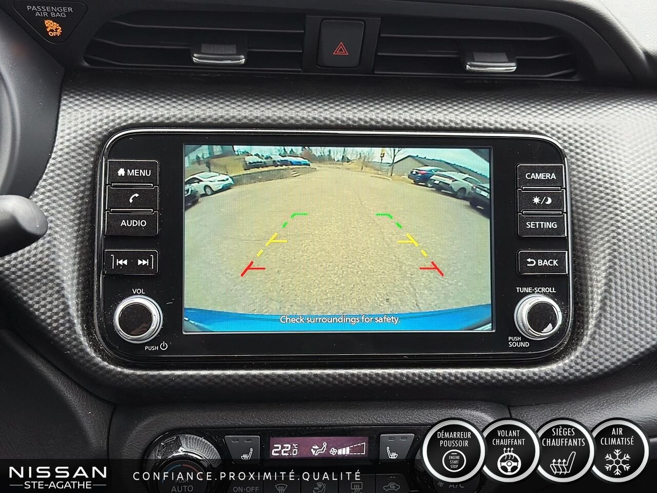 Nissan Kicks Play SV | 1 PROPRIÉTAIRE | JAMAIS ACCIDENTÉ | BANCS CHAUFFANTS | VOLANT CHAUFFANT 2025 Bleu Sainte-Agathe-des-Monts - photo #19