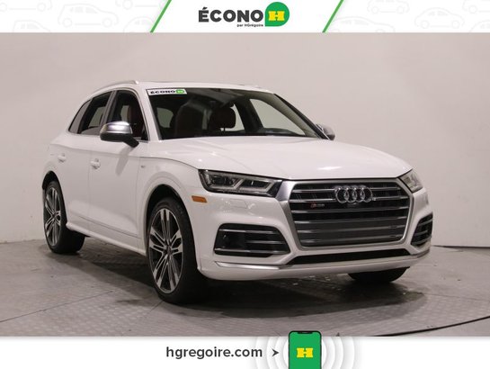 2018 Audi SQ5 Technik AWD CUIR TOIT BLUETOOTH CAMÉRA MAGS White