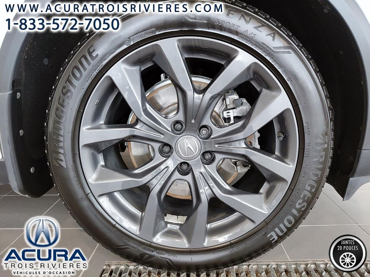 2024 Acura MDX A-SPEC TRACTION INTÉGRALE White Trois-Rivières - photo #10