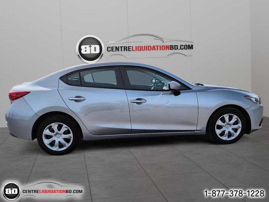 Mazda Mazda3 Berline 4 portes, boîte manuelle, GX 2016 Argent