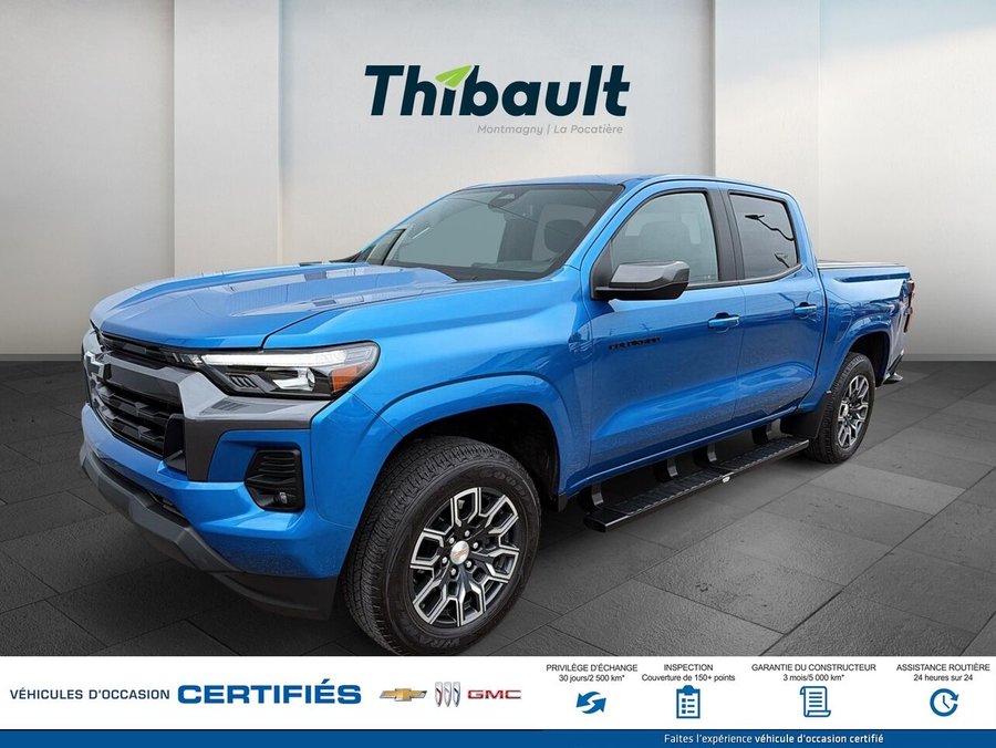 CHEVROLET COLORADO L 4 RM, Cabine multiplaces LT 2024 Bleu