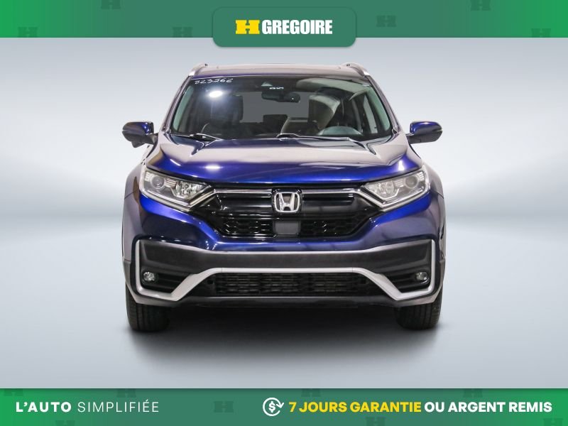 Honda CRV EX-L AWD AUTO A/C CUIR TOIT MAGS CAM RECUL BLEUTOO 2020 Bleu