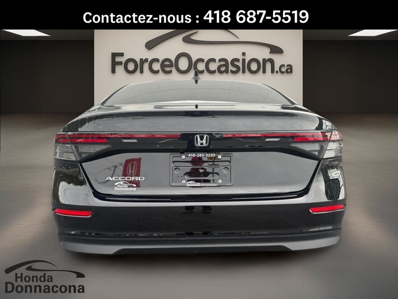 Honda Accord Sedan 2024 Noir Donnacona - photo #4