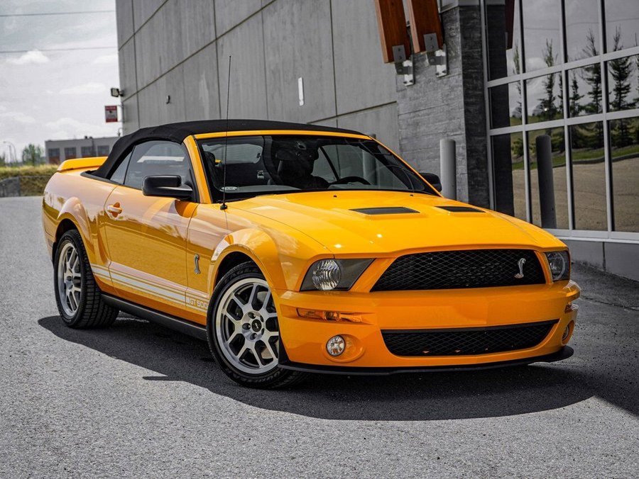 2008 Ford Mustang Shelby GT500 Orange