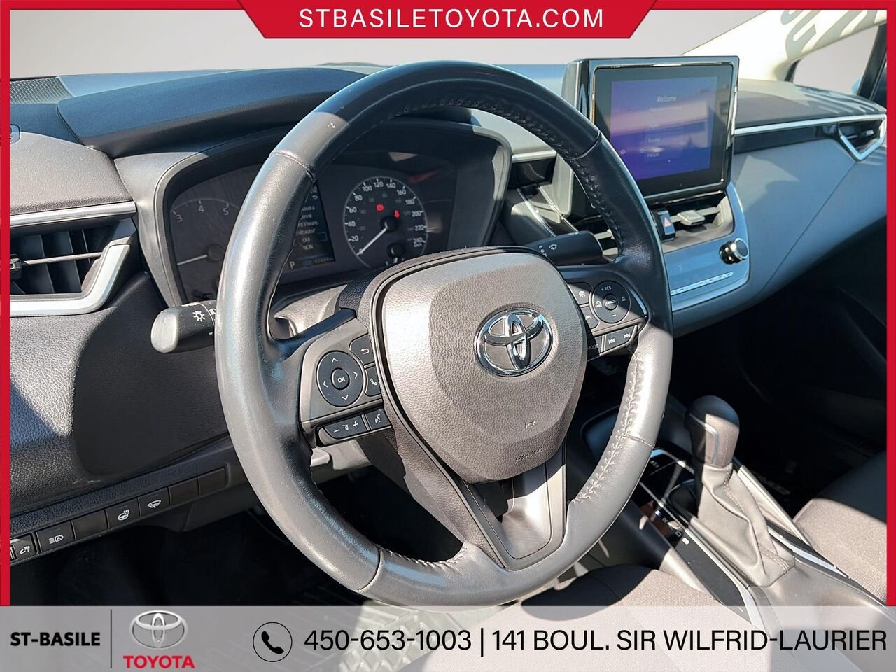 TOYOTA COROLLA 2023 Blanc Saint-Basile-le-Grand - photo #14
