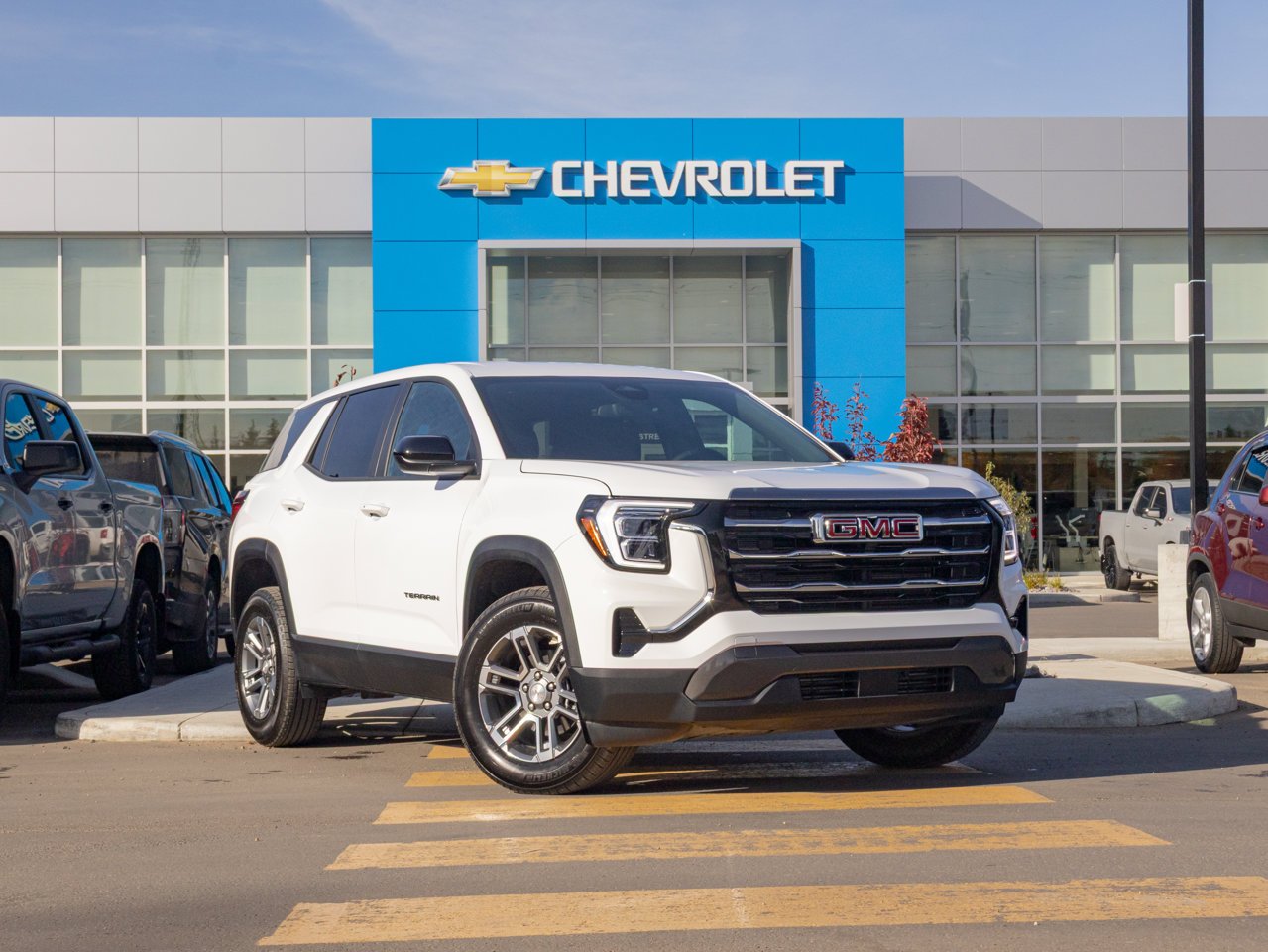 2026 GMC Terrain AWD 4dr Elevation White Sherwood Park - photo #1