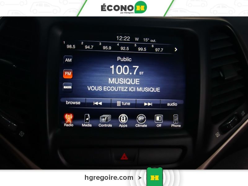Jeep Cherokee 2017 Noir Blainville - photo #9