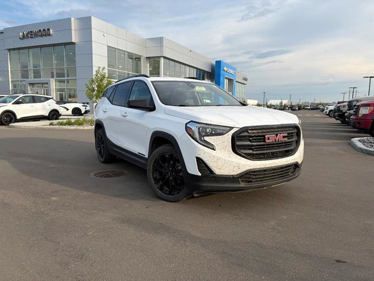2020 GMC Terrain AWD 4dr SLE White Sherwood Park - photo #1