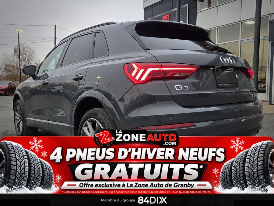 Audi Q3 QUATTRO + JAMAIS ACCIDENTÉ + NAVIGATION 2023 Gris
