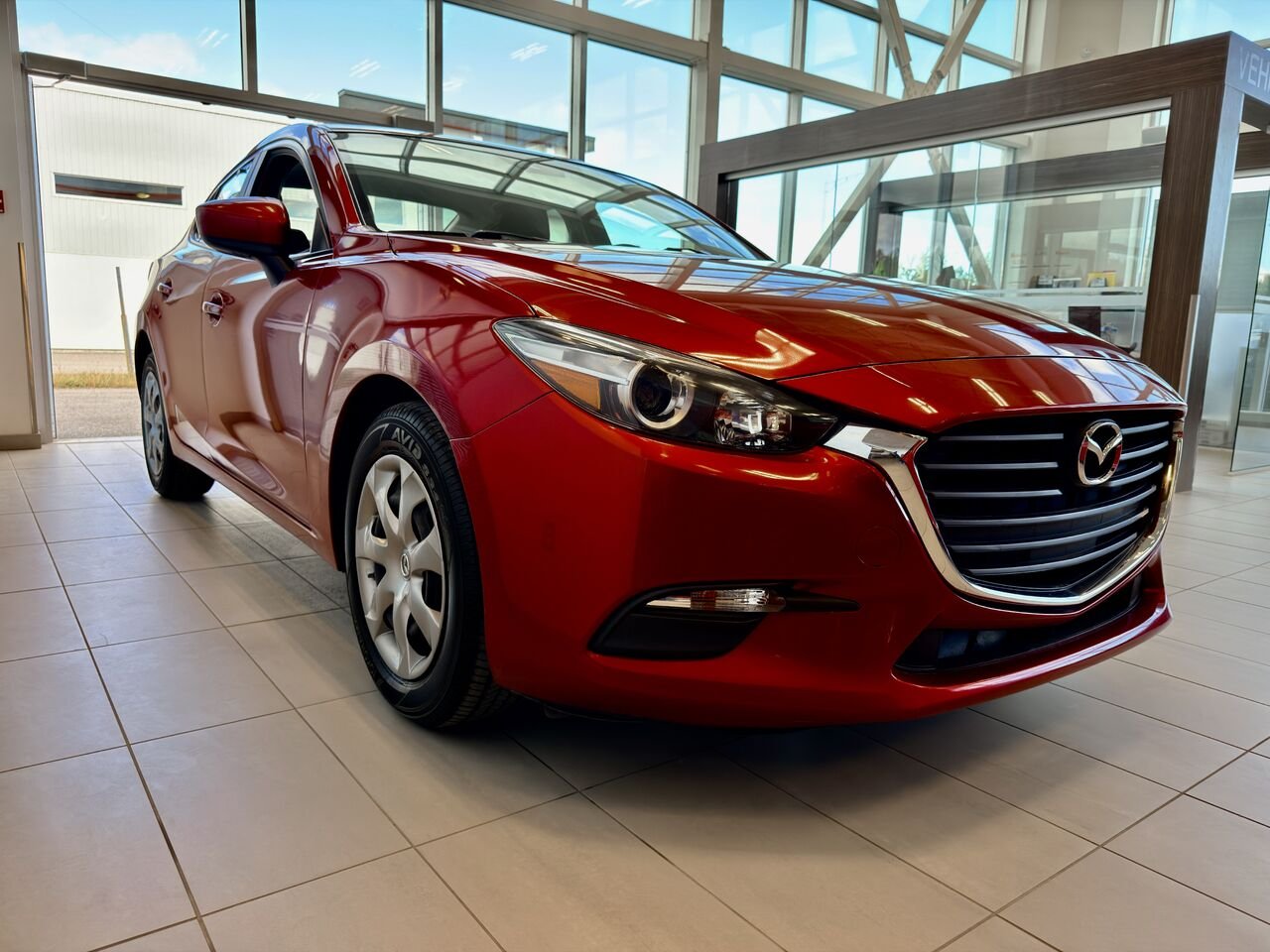 2018 Mazda Mazda3 Red Notre-Dame-des-Prairies - photo #6